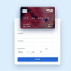 Интерактивная форма ввода данных кредитной карты